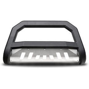 ARMORDILLO USA 7174207 AR Series Bull Bar Fits 2012-2018 Nissan Nv 1500/2500/3500 - Matte Black W/Aluminum Skid Plate