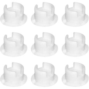 24 Pcs Bottom Rail Lock Buttons Blind Button Plug Ladder Cord Plugs Window Cord Cover Button Blinds Accessory for Horizontal Blinds