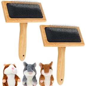 Wool Carders Hand Carder Wool Carding Brushes Needle Felting Tools Brush Slicker Brush Spinning and Weaving Carding Brushes for Needle Felting Wool Coat Felt Rug Tassel Dog Hair