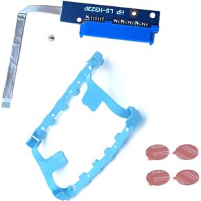 2.5inch HDD SSD Hard Drive Connector Cable Board Compatible for HP Laptop 15-dw 15s-dy 15s-du 15s-dr 15s-gr,250G8 255G8 256G8 /250 G9 255G9 Replace LS-H323P
