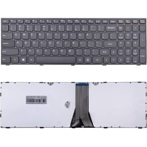 Laptop Keyboard Replacement with Frame Compatible with Lenovo LdeaPad Flex 2 15 B50 B50-30 B50-45 B50-70 B50-80 B51-80 G50 G50-30 G50-45 G50-70 G50-80 G50-75 Z50 US Layout
