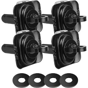 4PCS Truck Bed Tie Down Anchors Compatible with Chevy GMC, for Silverado Sierra 2014-2023, for Colorado Canyon 2015-2023, Cargo Tie Downs Rings Replace for 23146899 22987602 22854815