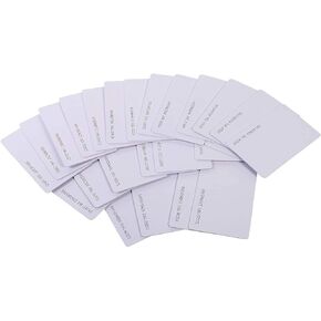 UHPPOTE Contactless 125kHz RFID Proximity Smart Card 0.8mm Thick for Access Control System & Time Attandance (Read only, Pack of 100)