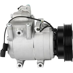 ECCPP A/C Compressor with Clutch 2003-2008 Fit for Hyundai Tiburon 2.7L CO 10922C AC Compressor