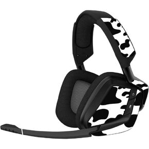 MightySkins Skin Compatible with Corsair Void Pro Gaming Headset - Cow Print | Protective, Durable, and Unique Vinyl Decal wrap Cover | Easy to Apply, Remove, and Change Styles | Made in The USA
