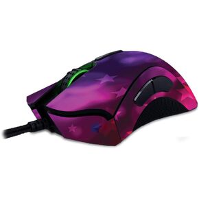 MightySkins Skin Compatible with Razer Deathadder Elite - Neon Splatter | Protective, Durable, and Unique Vinyl Decal wrap Cover | Easy to Apply, Remove, and Change Styles | Made in The USA