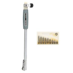Dial Bore Gauge, Measurement Gage Dial Bore Gage Rod Aluminum Alloy High Accuracy with 9Pcs Measuring Side Heads 18-35mm(18-35mm)