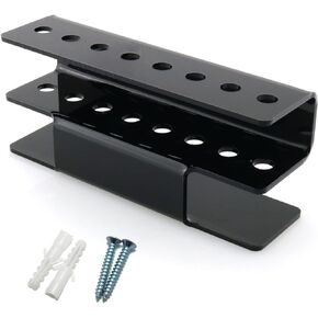 Dart Wall Rack 17x4.5x7.3cm Black Acrylic Dart Holder Wall Mount Indoor Dart Rack Dart Board Backboard