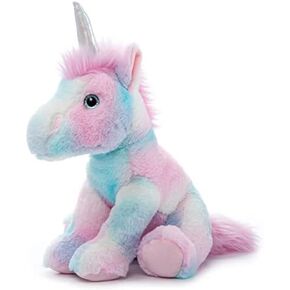 The Petting Zoo, Unicorn Stuffed Animal, Gifts for Girls, Cotton Candy Unicorn Plush Toy 12 inch