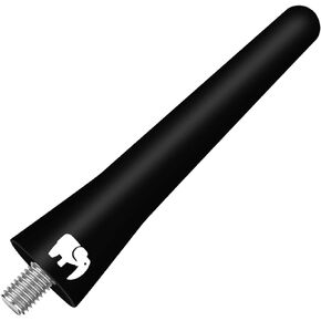 2.5" inch Short Copper Core Antenna, Compatible with Ford F-Series (F-150 F-250 F-350 Super Duty Ford Raptor Ranger Trucks 1997-2024) - Designed for Optimized FM/AM Reception (White)