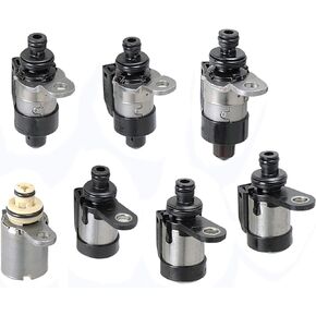 7pcs Transmission Solenoid Valve 63431A-U Replacement for RE5R05A Nissan Infiniti Hyundai Datsun 02-UP RE5R05A