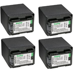 Kastar BP-745 Battery 4-Pack Replacement for Canon VIXIA HF R800 HFR800, LEGRIA HF M36 HFM36, LEGRIA HF M38 HFM38, LEGRIA HF M46 HFM46, LEGRIA HF M52 HFM52, LEGRIA HF M56 HFM56, LEGRIA HF M66 HFM66 in Saudi Arabia