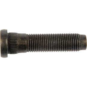 9/16-18 Serrated Wheel Stud - 0.645 In. Knurl, 2-3/8 In. Length