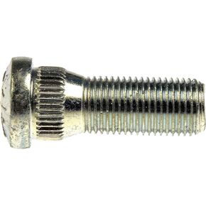 1/2-20 Serrated Wheel Stud - .621 In. Knurl, 1-1/2 In. Length
