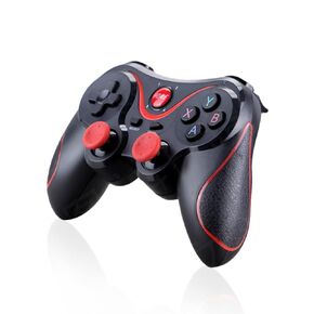 Yoidesu X3 Wireless Gaming Controller for Android for IOS Mobile Phone TV Computer CP VR, Dual Vibration Wired BT Game Remote Gamepad Joystick with Built in 400mAh Rechargeable Battery