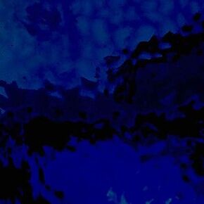 Wissmach Stained Glass Sheet : Midnight Blue English Muffle (8"x12"-1 Sheet) by BiNARi Glass Studio