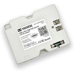 YAOSHENG 150W 2-in-1 PoE Injector + SPX Cable Adapter for Residential Starlink
