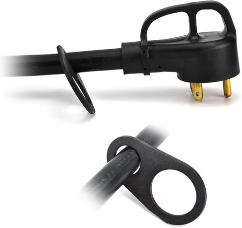 Nema TT-30P ذكر TT-30R أنثى، واقي زيادة التيار 30 أمبير لملحقات RV - واقي/شاشة الجهد الكهربي مع حماية من زيادة التيار، مصمم بمقابض سهلة الاستخدام. in Kuwait