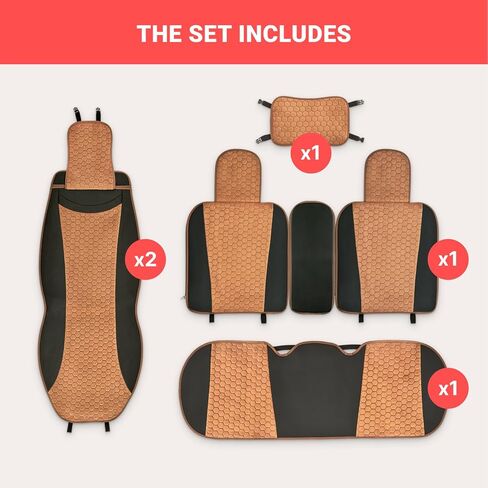 مجموعة غطاء مقعد السيارة، أغطية مقاعد السيارة لسيارات الدفع الرباعي والشاحنات، أغطية مقاعد جلدية للسيارات، أغطية مقاعد السيارات، أغطية المقاعد الأمامية، أغطية مقاعد السيارة الجلدية، أغطية داخلية لهوندا سيفيك، جيب، نيسان in Kuwait