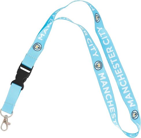 Desert Cactus Manchester City Lanyard Man City MCFC Football Soccer Premier League Car Keys ID Badge Holder Keychain Detachable Breakaway Snap Buckle (Lanyard 1) in Saudi Arabia