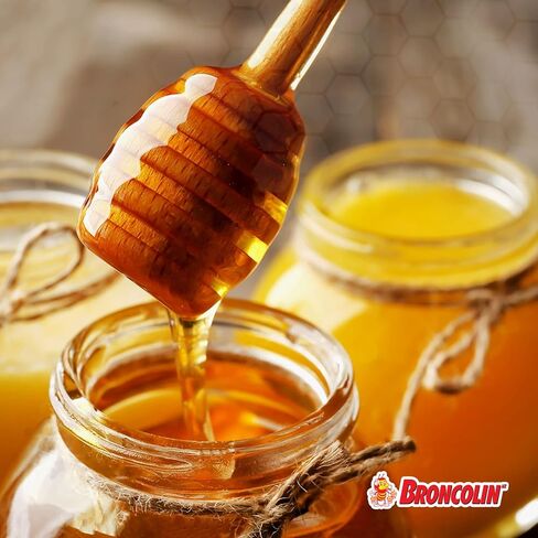 عسل برونكولين ومستخلصات عشبية، نكهة العسل والليمون، 6 عبوات تحتوي كل منها على 22 قطرة، 6 أكياس in Kuwait