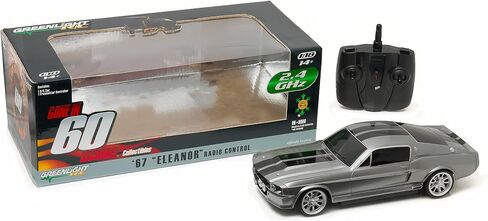 GreenLight Gone in Sixty S (2000) - 1967 Ford Mustang Eleanor 2.4 Ghz Remote Control (1:18 Scale) Vehicle in Saudi Arabia