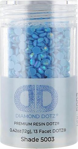 DIAMOND DOTZ ® - Diamond Dotz 2.8MM 12G DOTZ Cylinder - Aegean Blue AB Diamond, Freestyle Diamond Painting Beads, Diamond Art Beads, Diamond Painting Diamond, Diamond Beads in Saudi Arabia