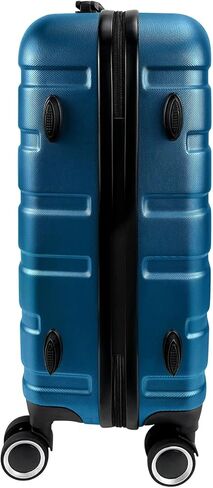 حقيبة Panana 28 للحمل من البولي كربونات المتينة مع قفل TSA للعجلات، حقيبة سفر صلبة خفيفة الوزن (أزرق مخضر) in Kuwait