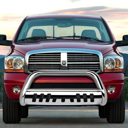 DNA MOTORING BURB-021-SS BURB021SS 3" Front Bumper Push Bull Bar in Saudi Arabia