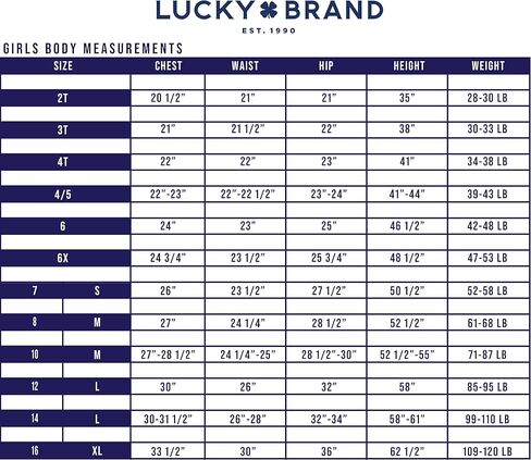 شورت جينز للفتيات من Lucky Brand بأساور، جينز مطاطي مع 5 جيوب، خصر متوسط ​​إلى مرتفع، Ronnie Bella، 6X in Kuwait