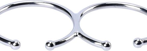 Amarine Made Pair of Boat Double Ring Drink Holder Open-Ring Design 316 Marine Grade Stainless Steel Cup Holder Polished for Marine Yacht Truck RV Car Trailer in Saudi Arabia