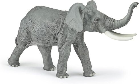 Papo -Hand-Painted - Figurine -Wild Animal Kingdom - African Elephant -50192 -Collectible - for Children - Suitable for Boys and Girls- from 3 Years Old in Saudi Arabia