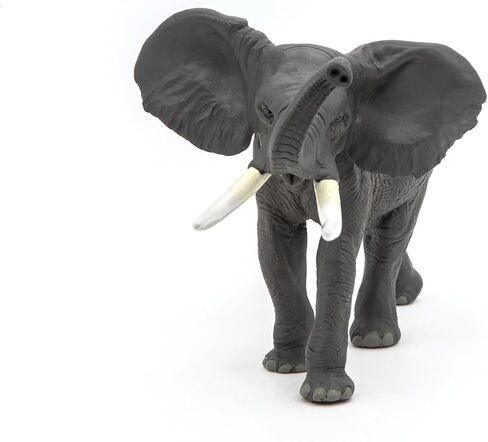 Papo -Hand-Painted - Figurine -Wild Animal Kingdom - African Elephant -50192 -Collectible - for Children - Suitable for Boys and Girls- from 3 Years Old in Saudi Arabia