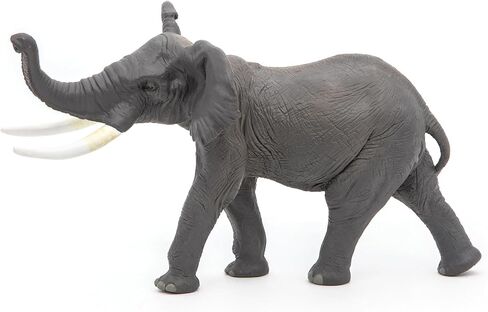 Papo -Hand-Painted - Figurine -Wild Animal Kingdom - African Elephant -50192 -Collectible - for Children - Suitable for Boys and Girls- from 3 Years Old in Saudi Arabia