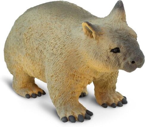 Safari Ltd. تمثال Wombat - نموذج واقعي 2.5 سم - لعبة تعليمية للأولاد والبنات والأطفال من سن 3 سنوات فما فوق in Saudi Arabia