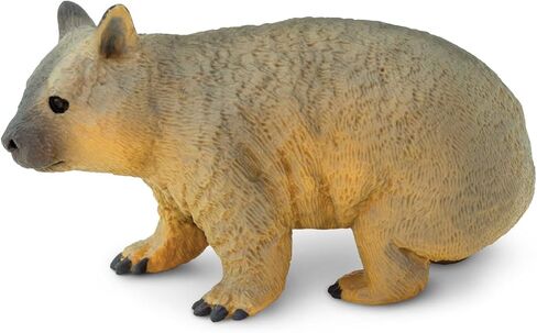 Safari Ltd. تمثال Wombat - نموذج واقعي 2.5 سم - لعبة تعليمية للأولاد والبنات والأطفال من سن 3 سنوات فما فوق in Saudi Arabia