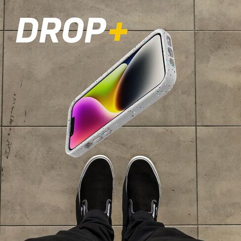 حافظة OtterBox iPhone 14 المستدامة من السلسلة مع MagSafe - House Party (أزرق)، مقاومة للصدمات، مقاومة للسقوط، نحيفة للغاية، حافظة واقية in Kuwait