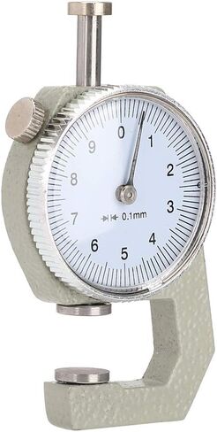 Small Size Easy to Carry Thickness Gauge with Round Dial for Measuring Jewelry, Leather, Metal Sheet, and More in Saudi Arabia