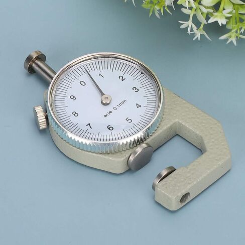 Small Size Easy to Carry Thickness Gauge with Round Dial for Measuring Jewelry, Leather, Metal Sheet, and More in Saudi Arabia