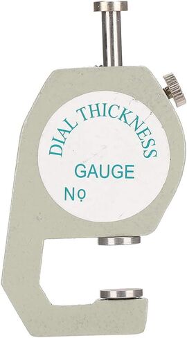Small Size Easy to Carry Thickness Gauge with Round Dial for Measuring Jewelry, Leather, Metal Sheet, and More in Saudi Arabia