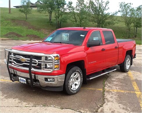 LUVERNE 331443-331610 واقي شبكة شاحنة من الصلب الكروم مقاس 2 بوصة، اختر شيفروليه سيلفرادو، جي إم سي سييرا 1500 in Kuwait