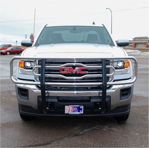 LUVERNE 331443-331610 واقي شبكة شاحنة من الصلب الكروم مقاس 2 بوصة، اختر شيفروليه سيلفرادو، جي إم سي سييرا 1500 in Kuwait