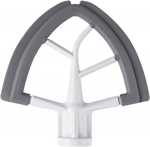 Flex Edge Beater,4.5-5qt Flat Beater Blade with Silicone Edges Bowl scraper, Mixer Paddle Attachment fit modles: K45SS,KSM1,KSM100,KSM110,KSM120,KSM15,KSM16,KSM75, KSM8, KSM90 in Saudi Arabia