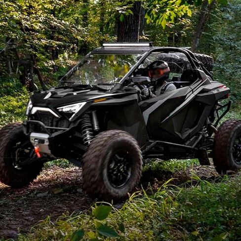 الزجاج الأمامي الكامل لـ Polaris RZR PRO XP 20-24، الزجاج الأمامي الشفاف ذو الطبقة الصلبة من البوليستر لملحقات Polaris RZR Turbo R/ RZR PRO XP 4 2020-2024 (استبدال #2883756) in Saudi Arabia