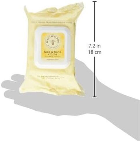 مناديل الوجه واليدين للأطفال من بيرت بيز - 30 قطعة in Kuwait