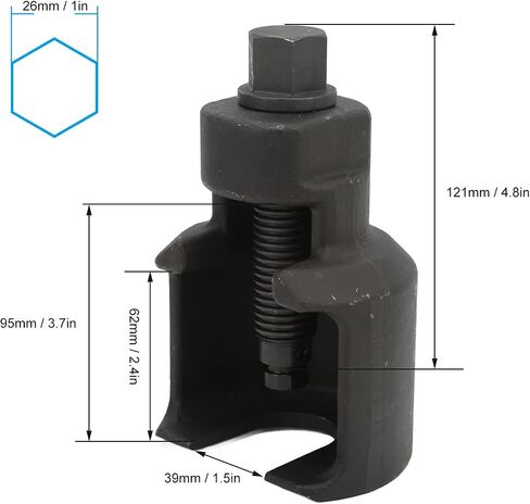 Ball Joint Removal Tool,Truck Tool 39mm Capacity Heavy Duty Extractor Separator Puller Disassembly in Saudi Arabia