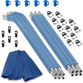 Upper Bounce Trampoline Safety Enclosure Poles - Trampoline Enclosure Poles with Hardware - Outdoor Trampoline Accessories for Children and Adults in Kuwait