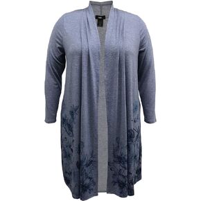 LEEBE Women and Plus Size Open Front Cardigan with Side Pockets (Small-5X) in Kuwait