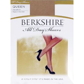 Berkshire womens All Day Sheer Non-control Top Pantyhose - Sandalfoot in Saudi Arabia
