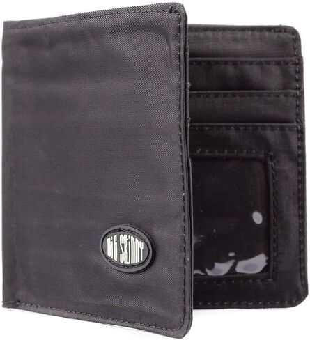 Big Skinny Men's World Bi-Fold Slim Wallet with Zippered Pocket, Holds Up to 35 Cards in Saudi Arabia